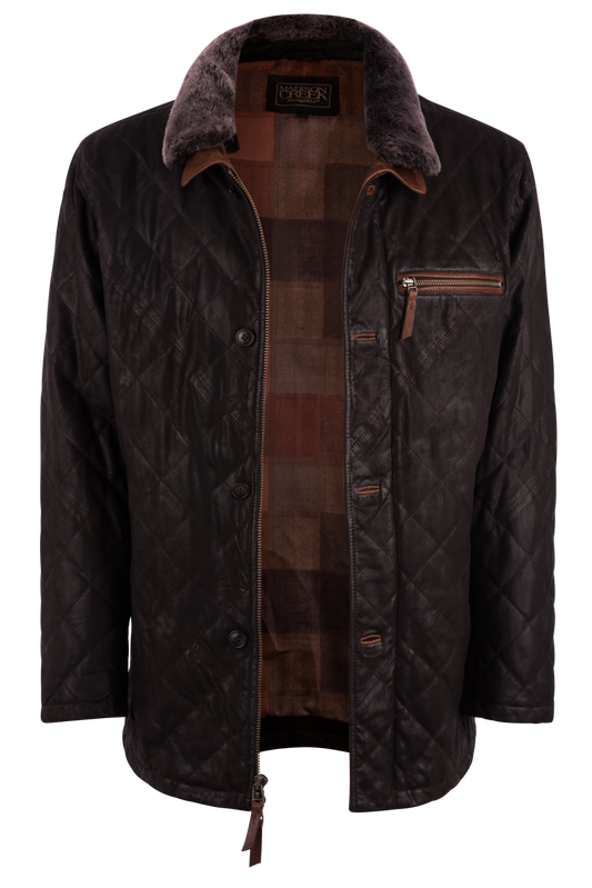 Madison Creek Rainer Goat Suede Leather Jacket