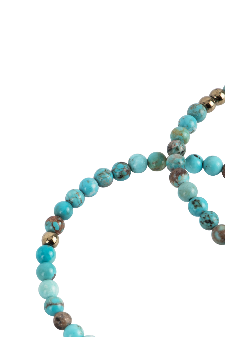 Ann Vlach Stretch Turquoise Bracelet Set