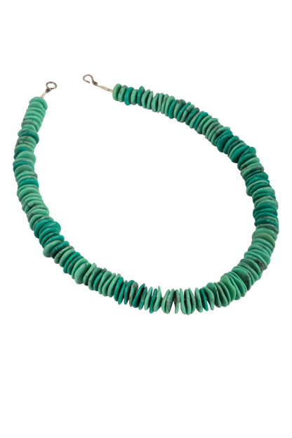 Ann Vlach Turquoise Disc Necklace