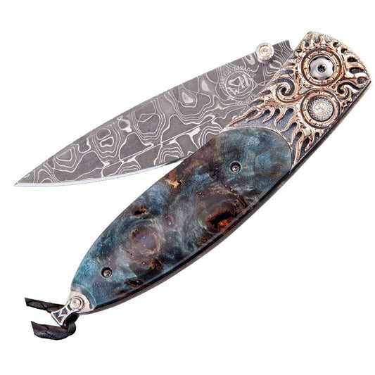 William Henry Monarch Blue Flame Pocket Knife