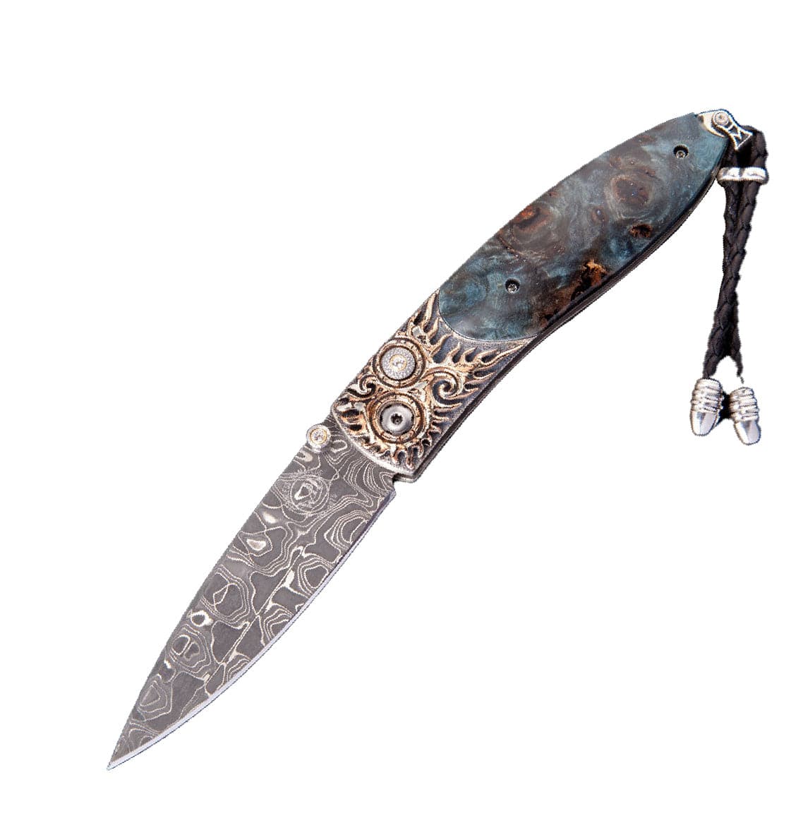 William Henry Monarch Blue Flame Pocket Knife