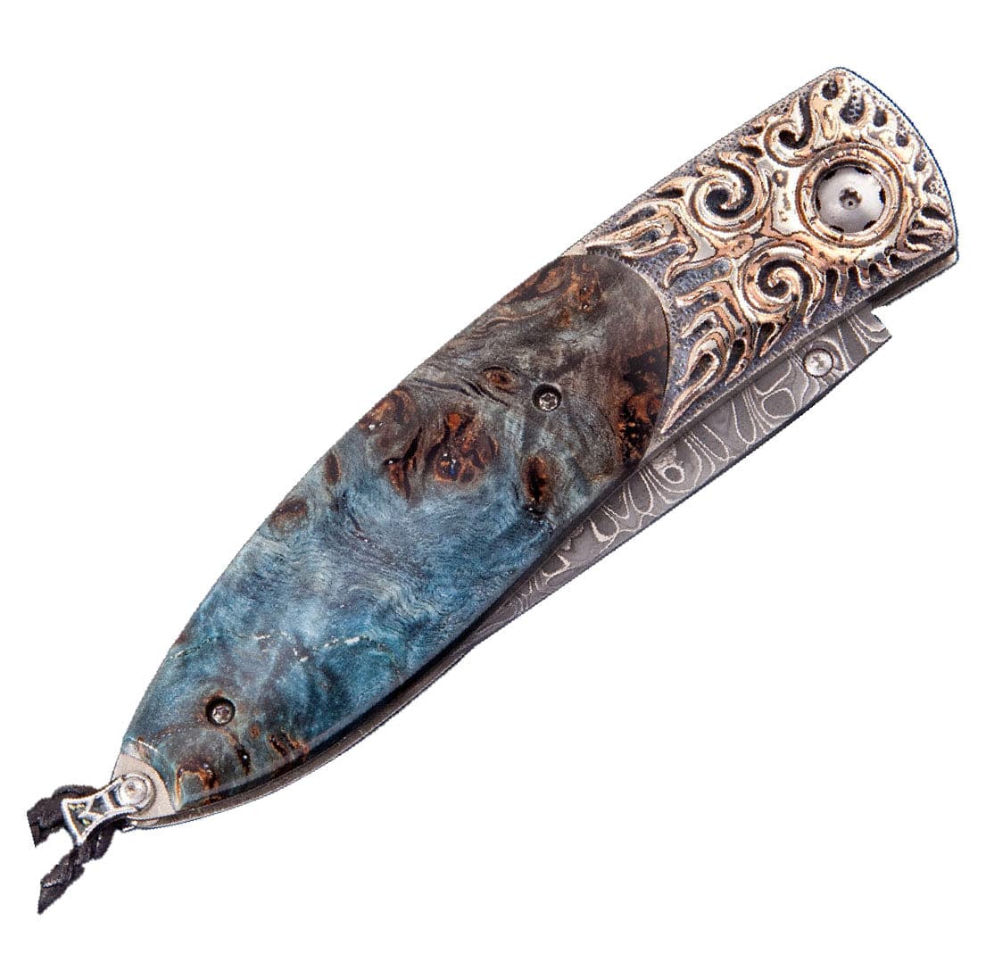 William Henry Monarch Blue Flame Pocket Knife