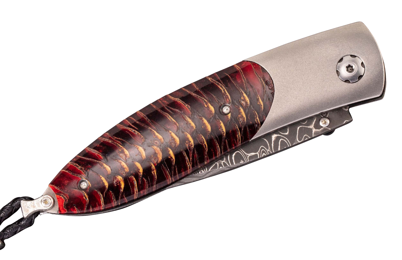 William Henry Monarch Red Storm Knife