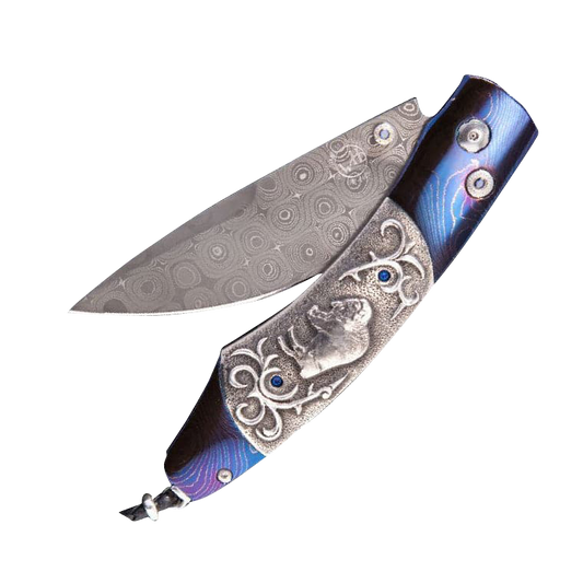 William Henry Spearpoint Buffalo Nickel III Pocket Knife