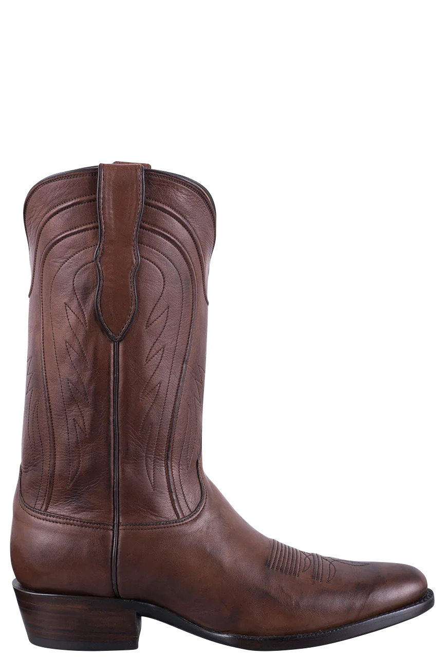 Black Jack Exclusive Burnished Brown Ranch Hand Cowboy Boots | Pinto Ranch
