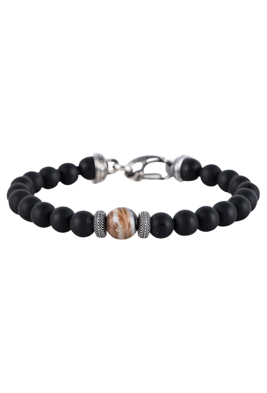 William Henry Onyx Mammoth Bracelet