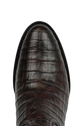 Black Jack Men's Caiman Belly Cowboy Boots - Black Cherry