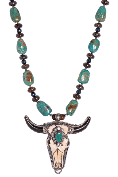 Breathe Deep Sterling Silver with Turquoise Set