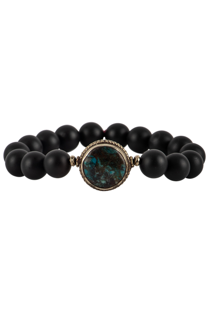 Breathe Deep Designs Onyx Stone Bracelet