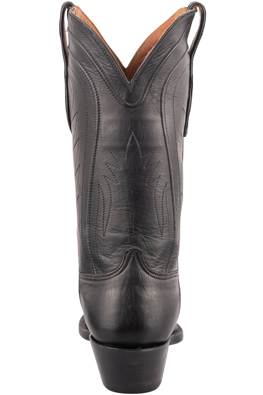 Black Jack Exclusive Black Ranch Hand Cowboy Boots | Pinto Ranch