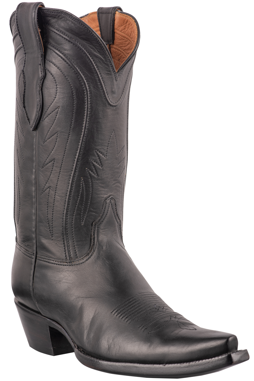 Black Jack Men's Exclusive Ranch Hand Cowboy Boots - Black