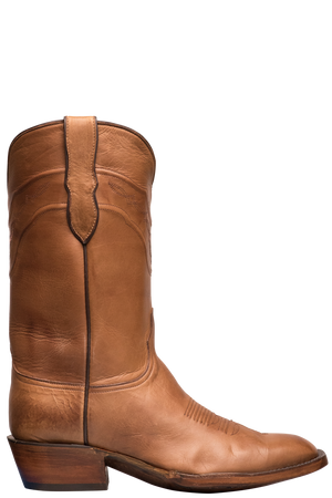 Black Jack Men's Burnished Ranchito Cowboy Boots - Peanut Brown