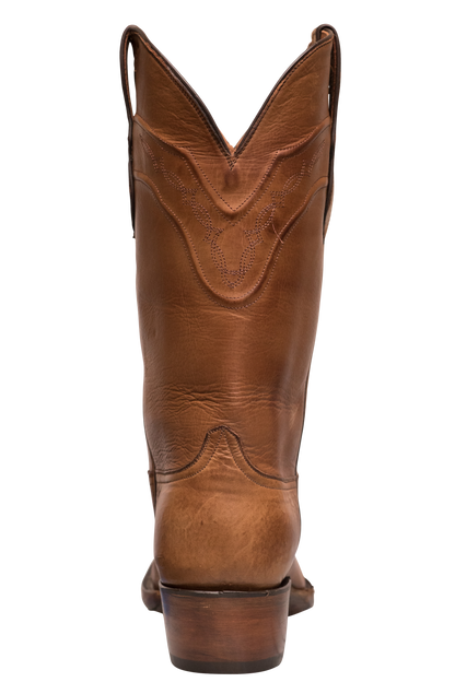 Black Jack Men's Burnished Ranchito Cowboy Boots - Peanut Brown