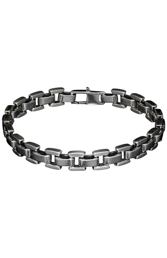 William Henry Sleek Silver Bracelet