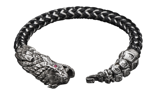 William Henry Full Circle Snake Bracelet