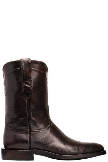 Black Jack Men's Brush Off Goat Roper Boots - Brown