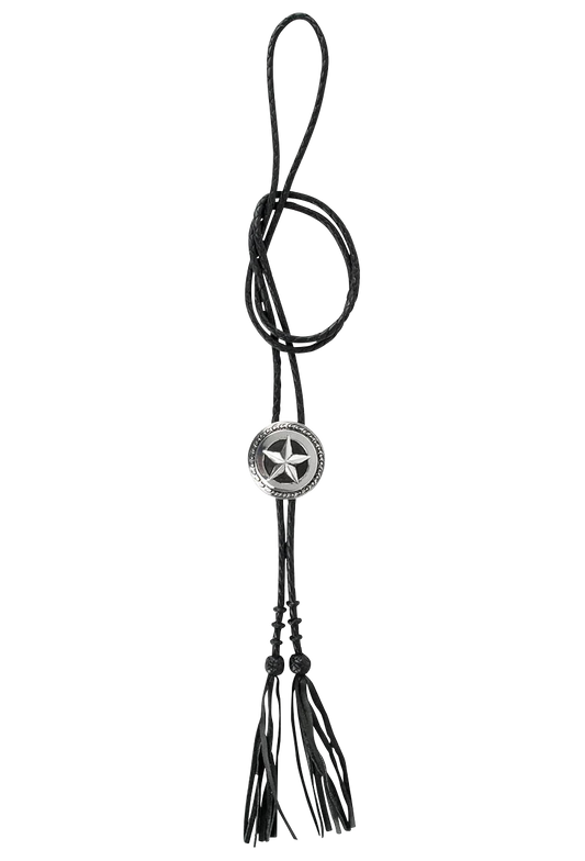 Silver King Ranger Star Bolo Tie