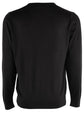 Garnet Men's Merino Wool Sweater - Black