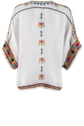 Johnny Embroidered Was Xylia Blouse