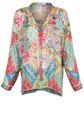 Johnny Was Prisma Selina Button Down Top