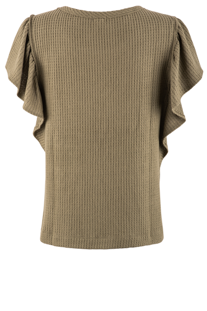 Dylan Brushed Waffle Tee
