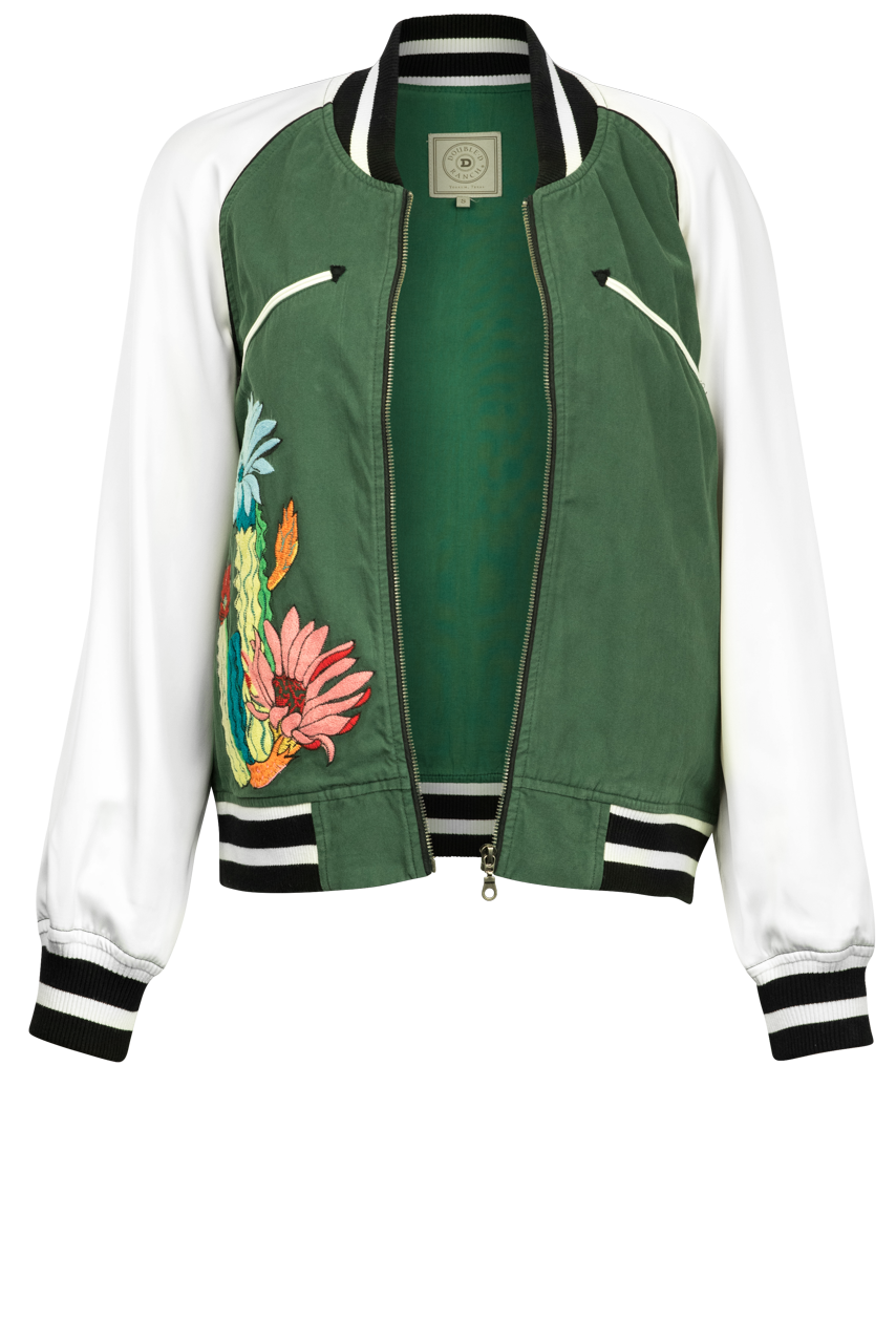 Double D Ranch Green Embroidered Jacket