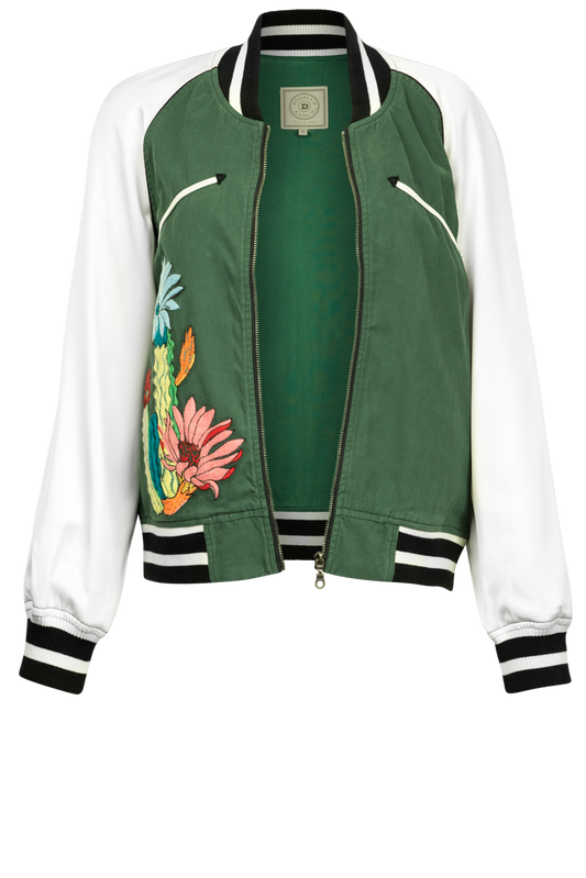 Double D Ranch Green Embroidered Jacket