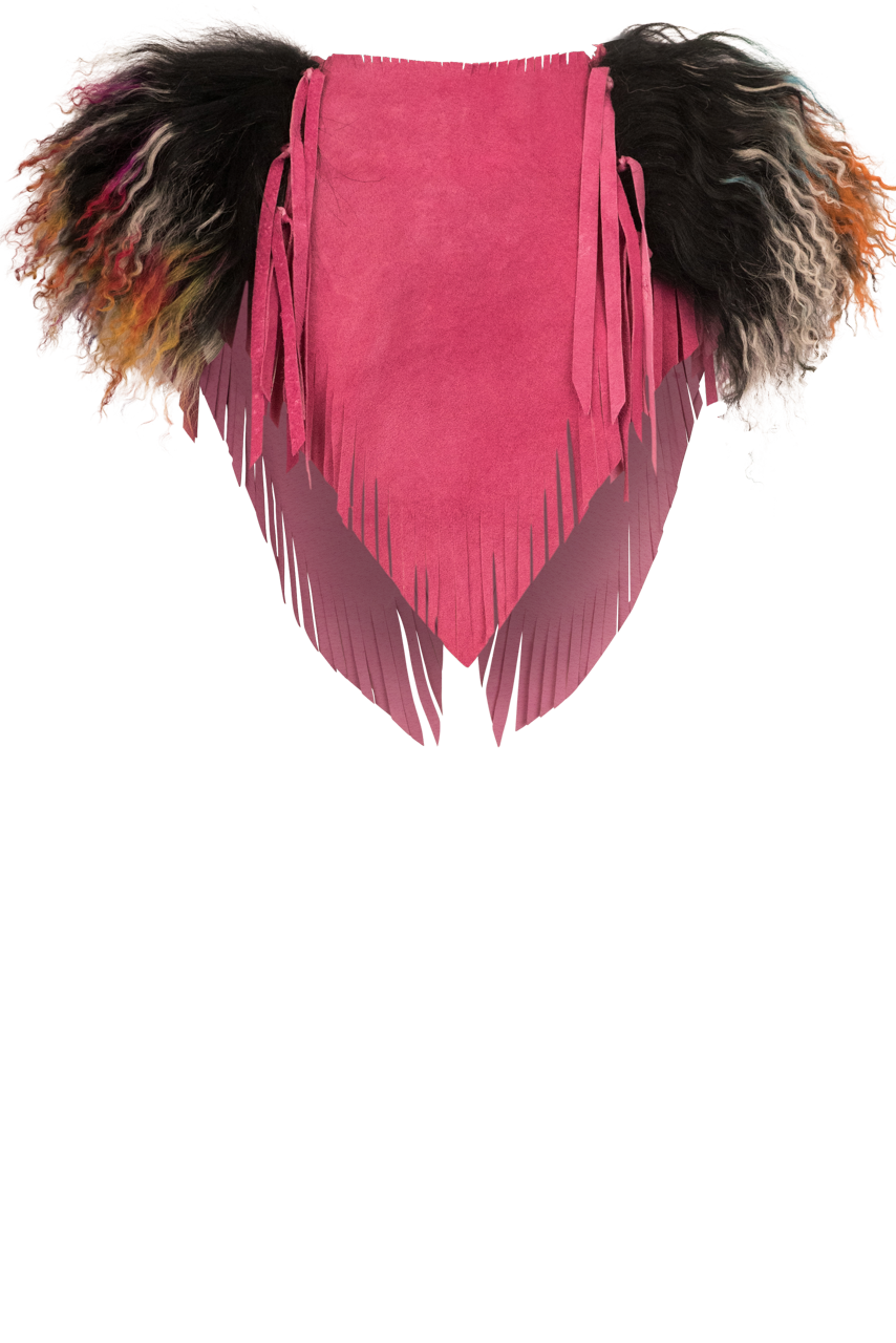 Pat Dahnke Kids Kickapoo Feather Collar