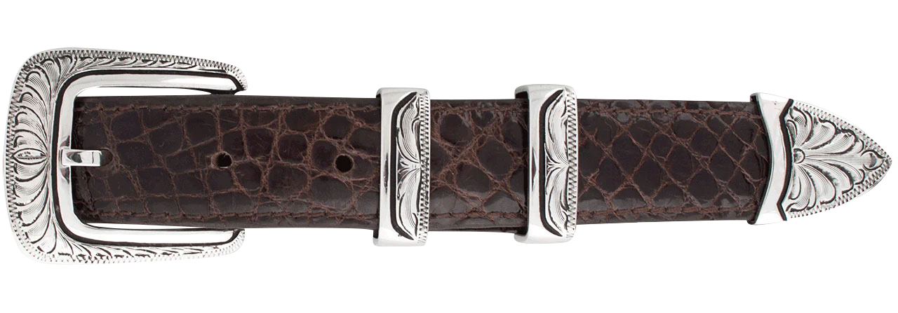 Chacon Caliente Engraved 1" Buckle Set