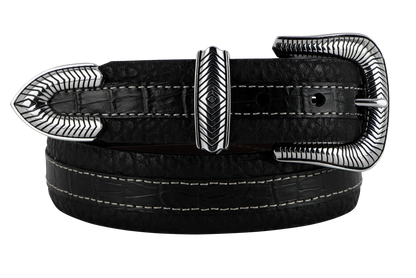 Vintage Bison 1.5" Coloma Leather Belt