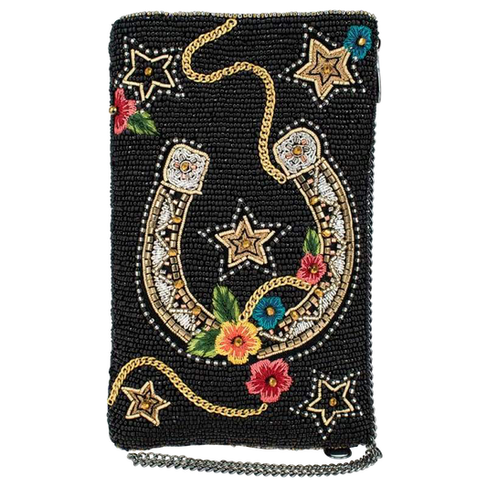 Mary Frances Good Luck Crossbody Phone Bag