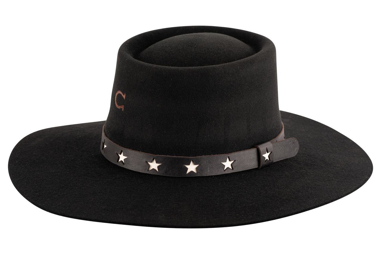 Charlie 1 Horse Cosmic Cowgirl Hat - Black