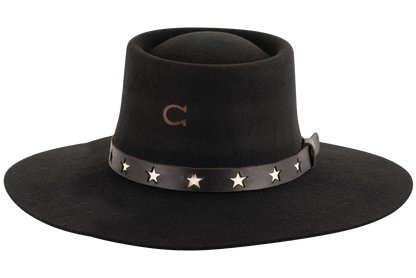 Charlie 1 Horse Cosmic Cowgirl Hat - Black