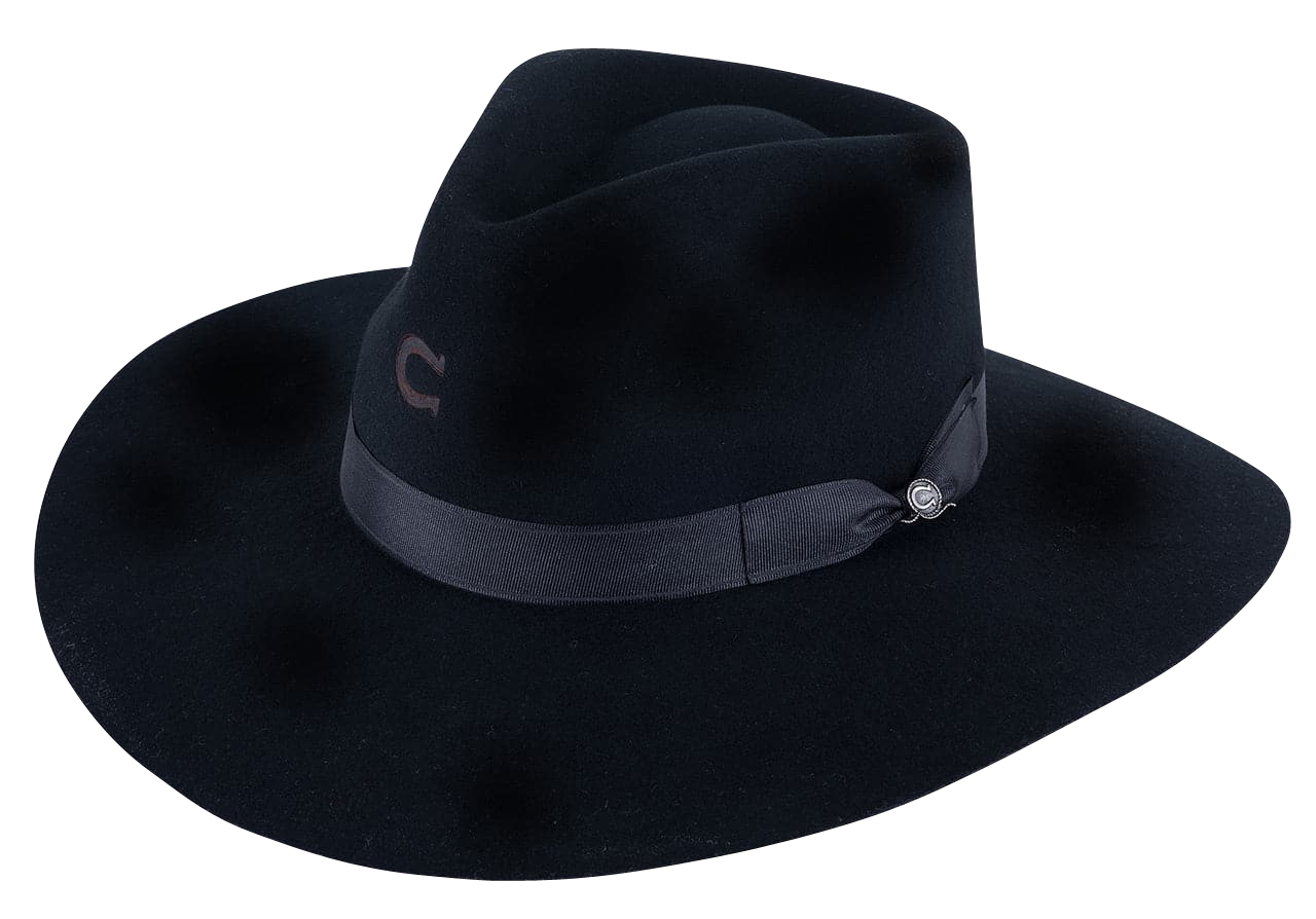 Charlie 1 horse store black highway hat