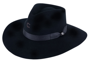 Charlie 1 Horse Highway Hat - Black