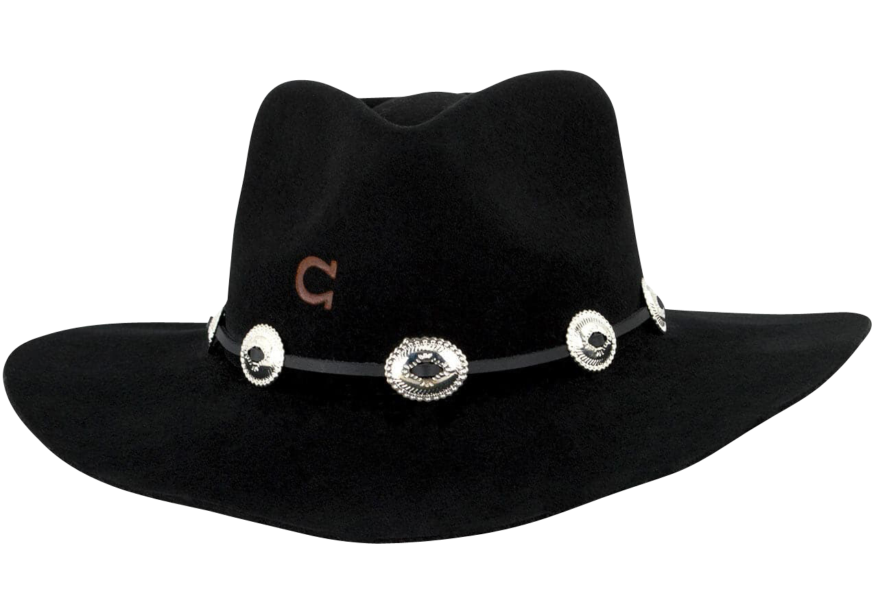 Charlie 1 Horse Traveler Hat - Black