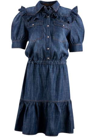 Double D Ranch Denim Punchy Dress