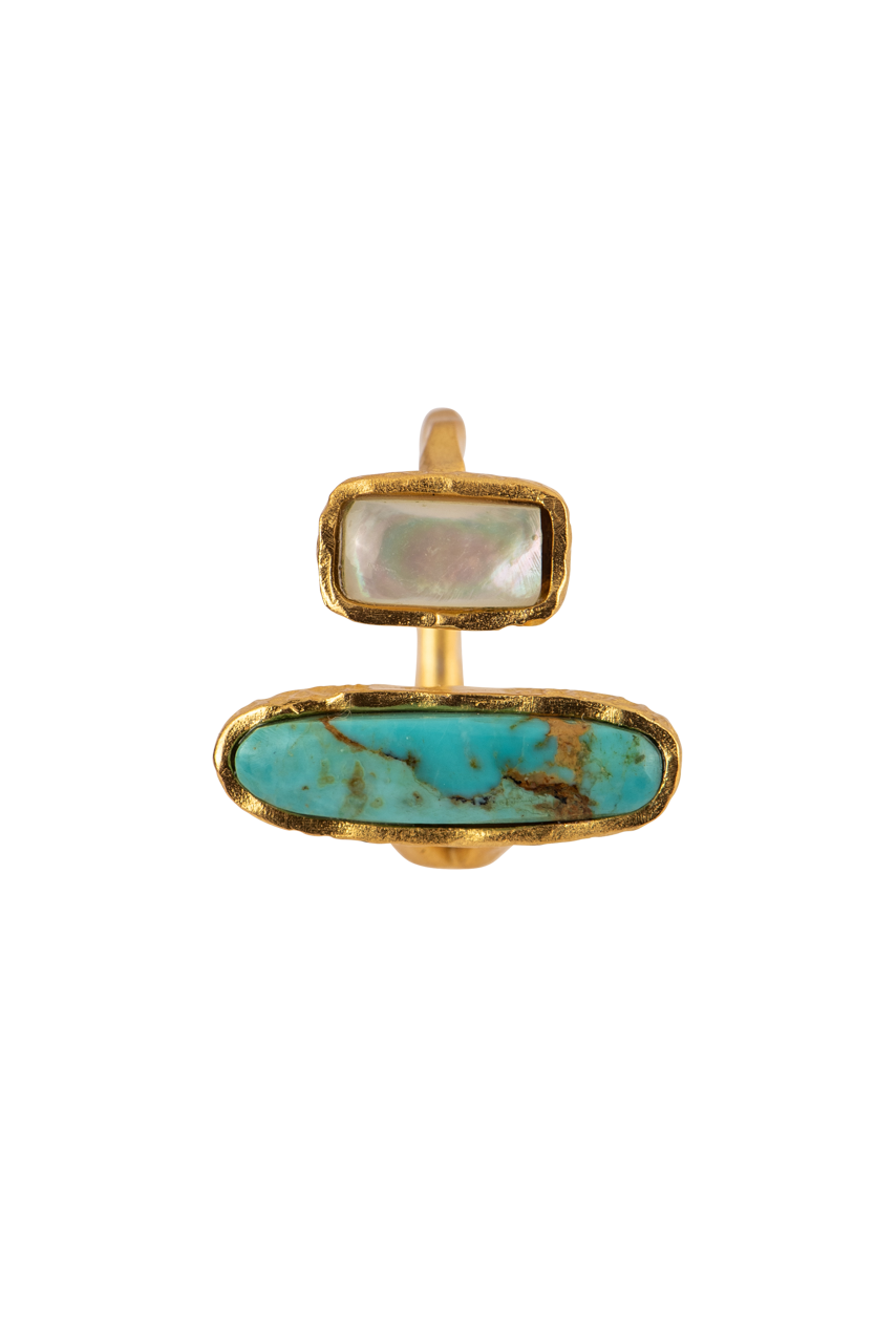 Christina Greene Deco Stone Ring