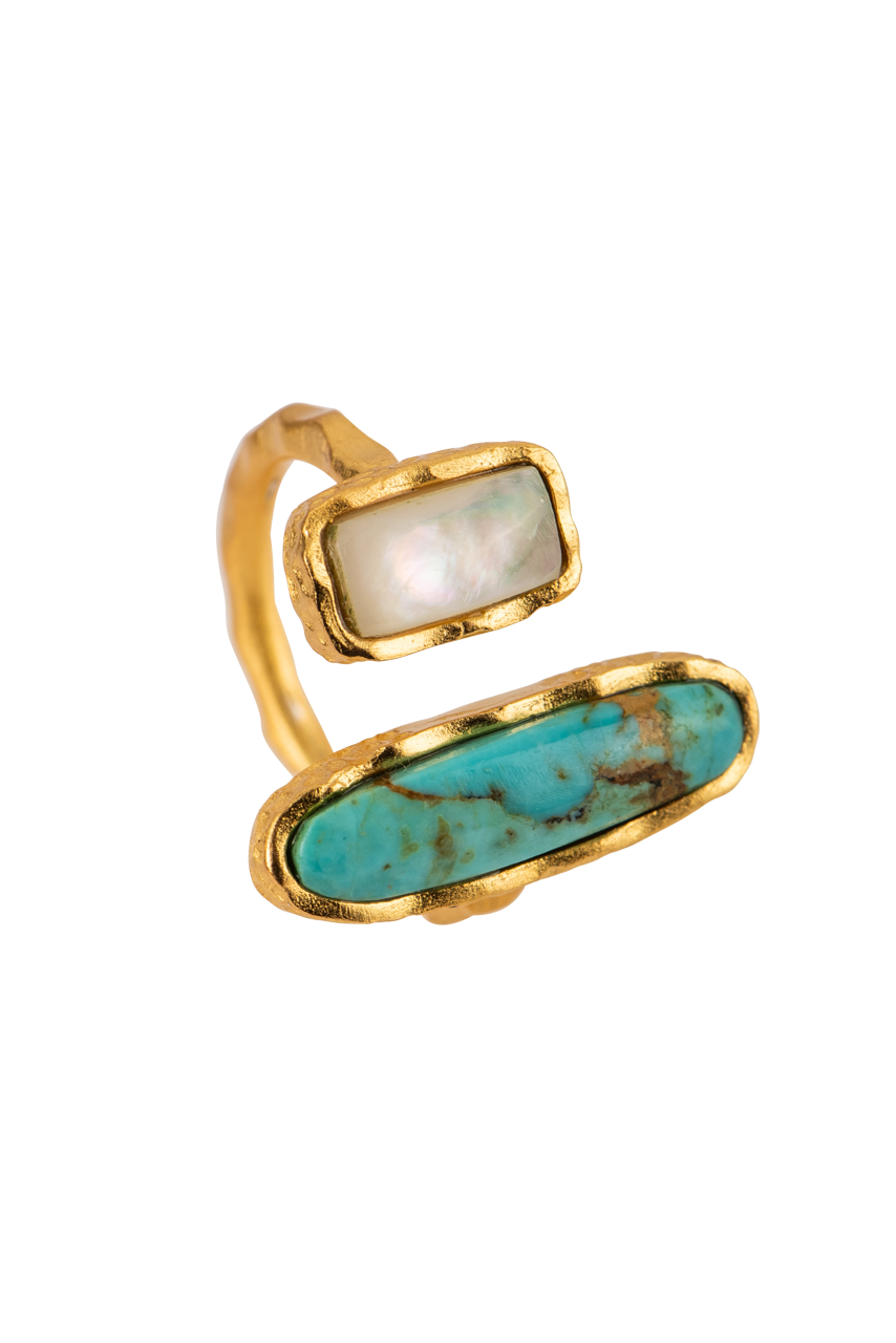 Christina Greene Deco Stone Ring