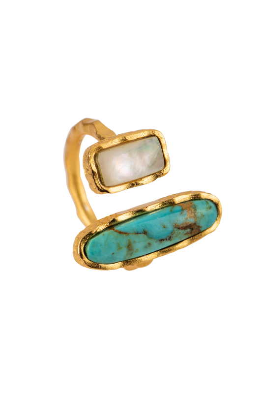 Christina Greene Deco Stone Ring