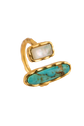 Christina Greene Deco Twin Stone Ring