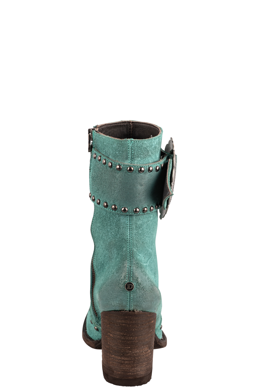 Double D Ranch by Old Gringo Women's Leather Segovia Boots - Turquoise