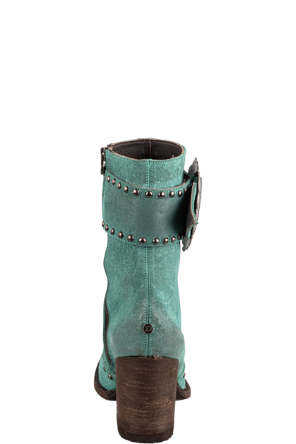 Double D Ranch by Old Gringo Women's Leather Segovia Boots - Turquoise