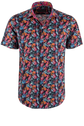 David Smith Australia Ink Blue Button-Front Shirt