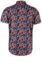David Smith Australia Ink Blue Button-Front Shirt