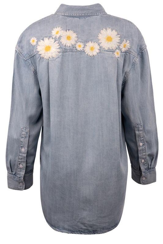 Driftwood Daisy Daydream Denim Tunic