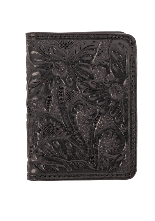 Leegin Floral Tooled Bi-Fold Wallet