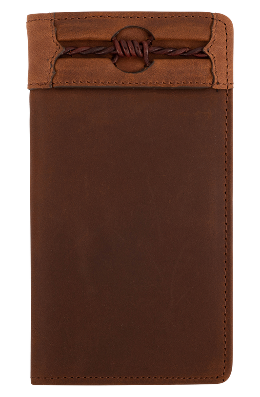 Leegin Aged Leather Checkbook Wallet