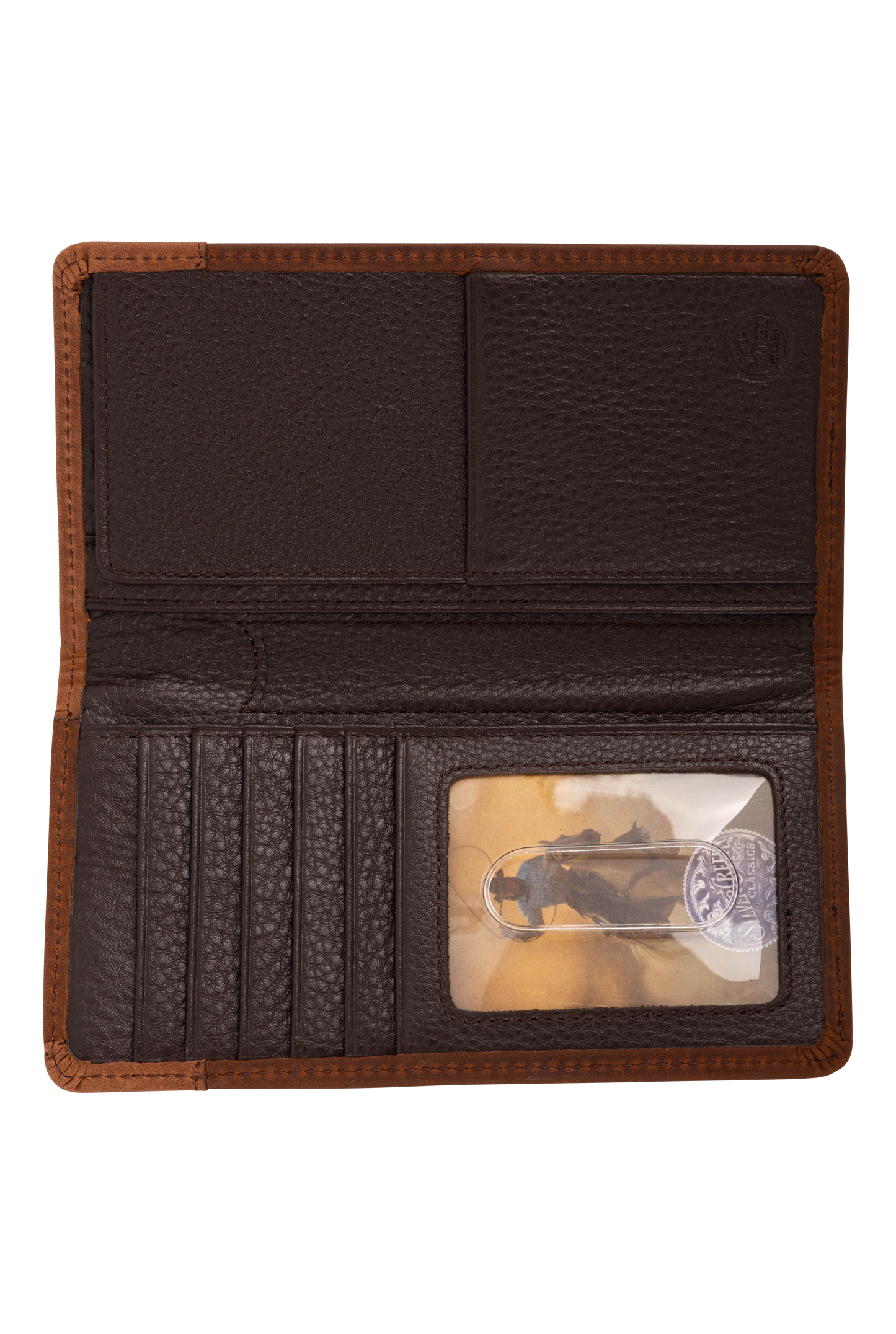 Leegin Aged Leather Checkbook Wallet