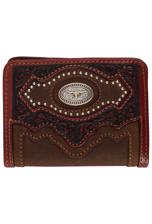 Cattle Driven Bifold Wallet - Aged Bark